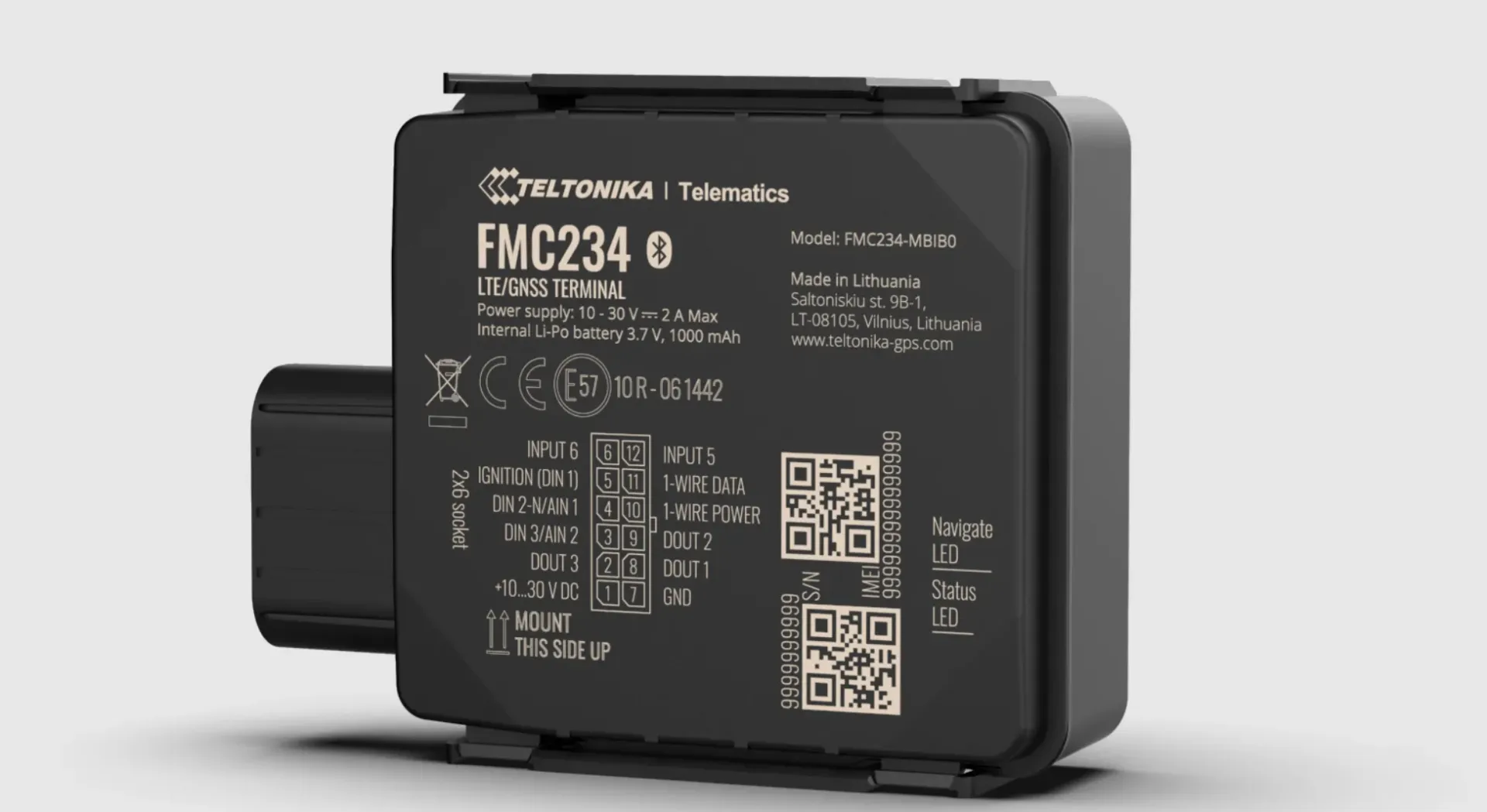 Teltonika Waterproof Tracker FMC234